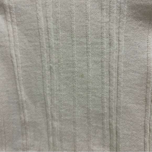 Vince Ivory Ribbed Knit Top - Picture 2 of 8